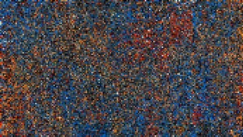 Unique Design Abstract Digital Animation Pixel Noise Glitch Error Video Damage Stock Footage 106275073