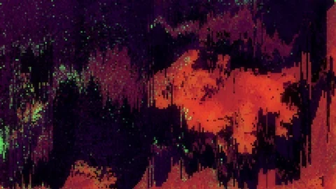 Unique Design Abstract Digital Animation Pixel Noise Glitch Error Video Damage Stock Footage 106363849