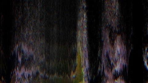 Unique Design Abstract Digital Animation Pixel Noise Glitch Error Video Damage Stock Footage 107028177