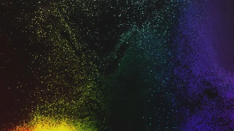 Unique Design Abstract Digital Animation Pixel Noise Glitch Error Video Damage Stock Footage 107120064