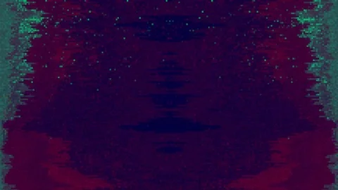 Unique Design Abstract Digital Animation Pixel Noise Glitch Error Video Damage Video stock 107655703