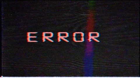 Unique Design Abstract Digital Animation Pixel Noise Glitch Error Video Damage Stock Footage 107988368