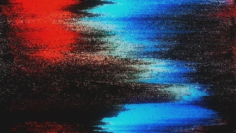 Unique Design Abstract Digital Animation Pixel Noise Glitch Error Video Damage Stock Footage 108161169