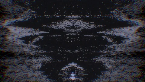 Unique Design Abstract Digital Animation Pixel Noise Glitch Error Video Damage Vídeos de archivo 108315376