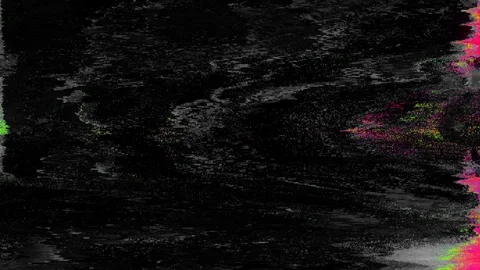 Unique Design Abstract Digital Animation Pixel Noise Glitch Error Video Damage Stock-Footage 108380132