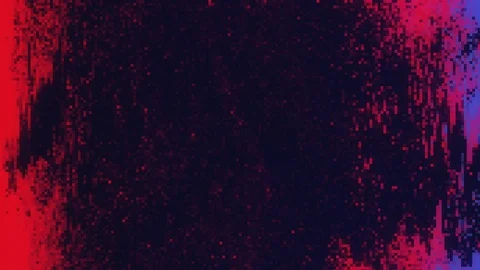 Unique Design Abstract Digital Animation Pixel Noise Glitch Error Video Damage Stock Footage 109157912