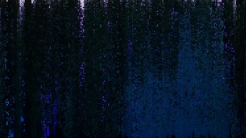 Unique Design Abstract Digital Animation Pixel Noise Glitch Error Video Damage Stock Footage 109159739