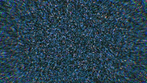 Unique Design Abstract Digital Animation Pixel Noise Glitch Error Video Damage Video stock 109504892