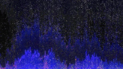 Unique Design Abstract Digital Animation Pixel Noise Glitch Error Video Damage Stock Footage 109505037