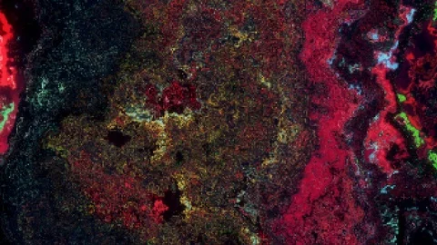 Unique Design Abstract Digital Animation Pixel Noise Glitch Error Video Damage Stock Footage 109505135