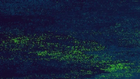 Unique Design Abstract Digital Animation Pixel Noise Glitch Error Video Damage Stock Footage 110258498