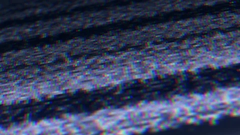 Unique Design Abstract Digital Animation Pixel Noise Glitch Error Video Damage Stock Footage 111279674