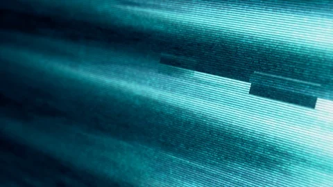 Unique Design Abstract Digital Animation Pixel Noise Glitch Error Video Damage Stock Footage 111484976
