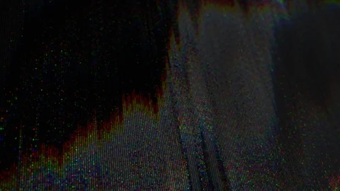 Unique Design Abstract Digital Animation Pixel Noise Glitch Error Video Damage Stock Footage 112221228
