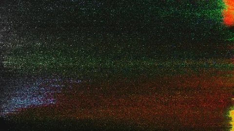 Unique Design Abstract Digital Animation Pixel Noise Glitch Error Video Damage Stock Footage 112250045