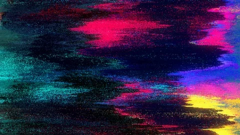 Unique Design Abstract Digital Animation Pixel Noise Glitch Error Video Damage Stock Footage 112253283