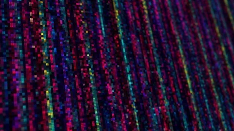 Unique Design Abstract Digital Animation Pixel Noise Glitch Error Video Damage Stock Footage 112292054
