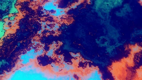 Unique Design Abstract Digital Animation Pixel Noise Glitch Error Video Damage Stock Footage 112736765