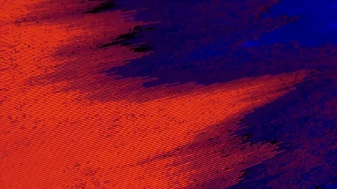 Unique Design Abstract Digital Animation Pixel Noise Glitch Error Video Damage Stock Footage 112738451
