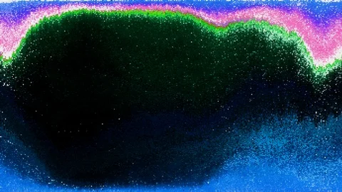 Unique Design Abstract Digital Animation Pixel Noise Glitch Error Video Damage Stock-Footage 112787327