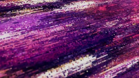 Unique Design Abstract Digital Animation Pixel Noise Glitch Error Video Damage Stock Footage 113222886