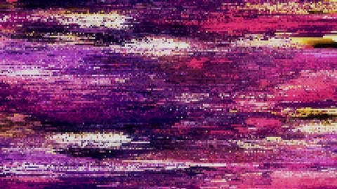 Unique Design Abstract Digital Animation Pixel Noise Glitch Error Video Damage Stock-Footage 113223298