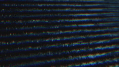 Unique Design Abstract Digital Animation Pixel Noise Glitch Error Video Damage Stock Footage 113862070