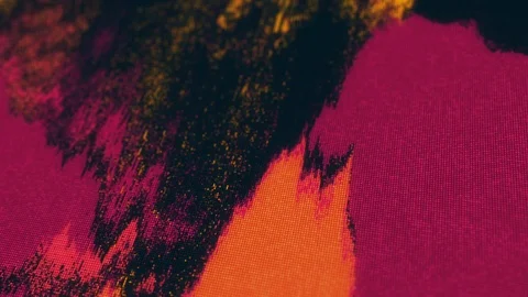 Unique Design Abstract Digital Animation Pixel Noise Glitch Error Video Damage Stock Footage 114021025