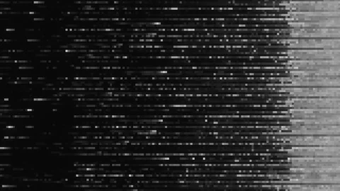 Unique Design Abstract Digital Animation Pixel Noise Glitch Error Video Damage Stock Footage 114070559