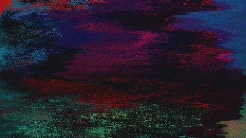 Unique Design Abstract Digital Animation Pixel Noise Glitch Error Video Stock-Footage 120736955