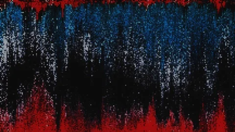 Unique Design Abstract Digital Animation Pixel Noise Glitch Error Video Stock Footage 120788302