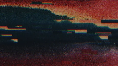 Unique Design Abstract Digital Animation Pixel Noise Glitch Error Video Stock Footage 120913621