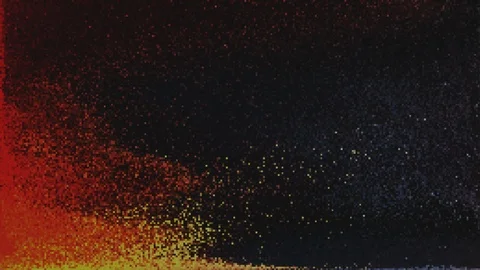 Unique Design Abstract Digital Animation Pixel Noise Glitch Error Video Stock Footage 120913687