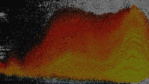 Unique Design Abstract Digital Animation Pixel Noise Glitch Error Video Stock Footage 121530090