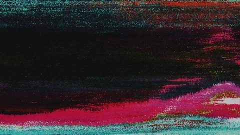 Unique Design Abstract Digital Animation Pixel Noise Glitch Error Video Stock Footage 121687853