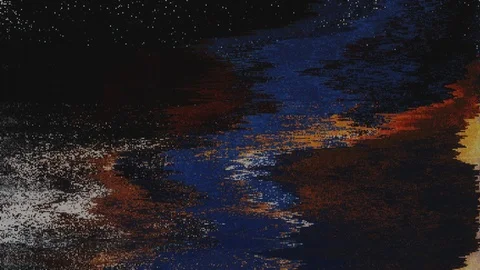 Unique Design Abstract Digital Animation Pixel Noise Glitch Error Video Stock Footage 122166013