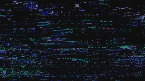 Unique Design Abstract Digital Animation Pixel Noise Glitch Error Video Video stock 122511208