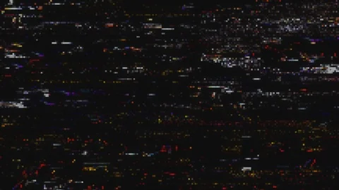 Unique Design Abstract Digital Animation Pixel Noise Glitch Error Video Video stock 122589612