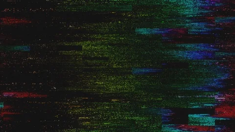 Unique Design Abstract Digital Animation Pixel Noise Glitch Error Video Video stock 122696112
