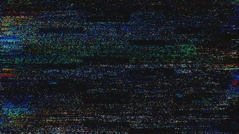 Unique Design Abstract Digital Animation Pixel Noise Glitch Error Video Video stock 122696119