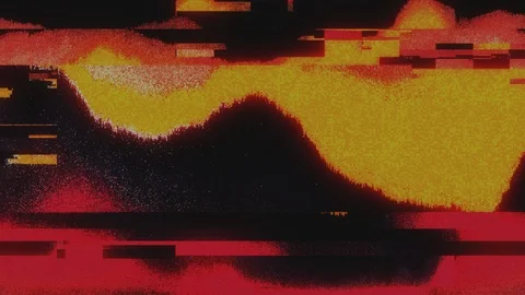 Unique Design Abstract Digital Animation Pixel Noise Glitch Error Video Video stock 123291730