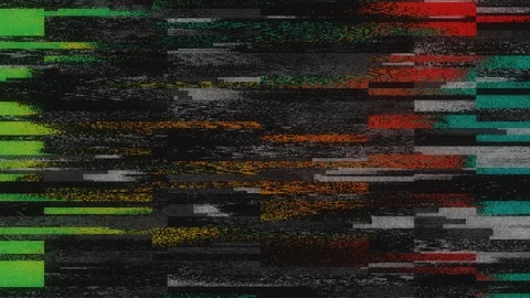 Unique Design Abstract Digital Animation Pixel Noise Glitch Error Video Video stock 123291740
