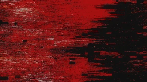 Unique Design Abstract Digital Animation Pixel Noise Glitch Error Video Video stock 123707935