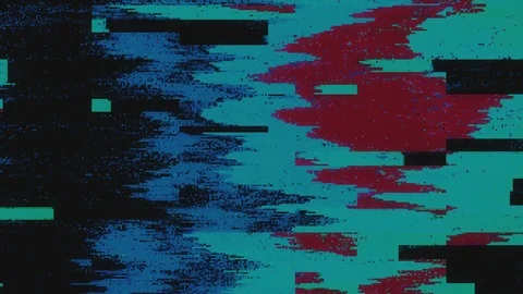Unique Design Abstract Digital Animation Pixel Noise Glitch Error Video Video stock 123707940