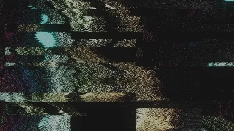 Unique Design Abstract Digital Animation Pixel Noise Glitch Error Video Video stock 124320578