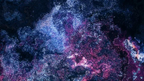 Unique Design Abstract Digital Fluid Pixel Animation Stock Footage 106696184