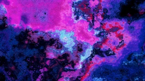 Unique Design Abstract Digital Fluid Pixel Animation Stock Footage 110258414