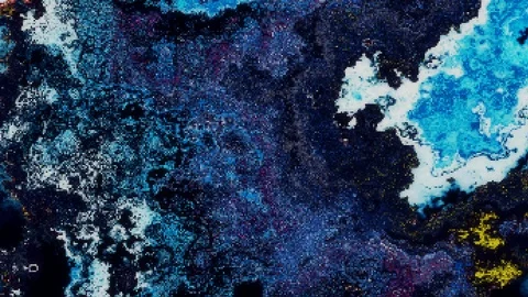 Unique Design Abstract Digital Fluid Pixel Animation Stock Footage 112292053