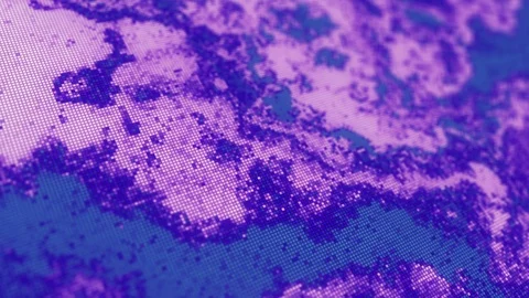 Unique Design Abstract Digital Fluid Pixel Animation Stock Footage 112560014