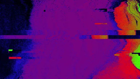 Unique Design Abstract Digital Pixel Noise Glitch Error Video Damage Stock Footage 130729951